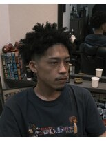 リヴ ヘアワークス(LiVE HAIR WORKS) スパイキーアフロ