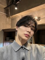 メンズココ メンズパーマ 韓国ヘア 日本橋店(MENS COCO)&nbsp;ニュアンスシースルーセンターパート