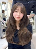 巻きも上品な大人レイヤー