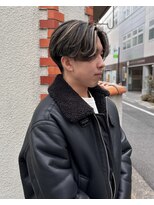 オムファミーユラグ(homme, famille raugh)&nbsp;ハイライト×センターパート