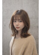 テラ(terra) 20代女子◎垢抜け透け前髪×小顔くびれミディ