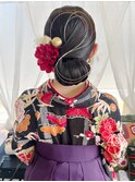卒業式ヘアセット