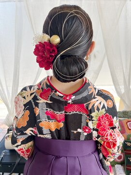 ソース(SOURCE) 卒業式ヘアセット