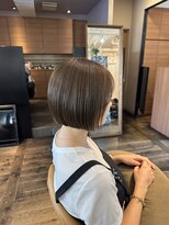 ファービヨンド(far beyond)&nbsp;【柔らかい雰囲気】大人ベージュ系ボブ