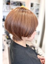 ヘアメイクソエル(hair make Soel)&nbsp;ミルクティーカラー(ブリーチ&ダブルカラー)