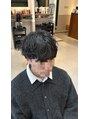 シエル 大名店(CIEL) シャドウパーマスタイル。