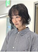 ゆるふわパーマショートパーマボブパーマニュアンスパーマ