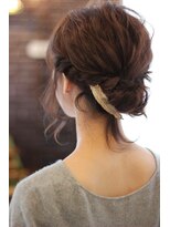 アズグロウヘアー(AS GROW HAIR) フワッとルーズアップ/【東区/帯山/長嶺/髪質改善/縮毛矯正】