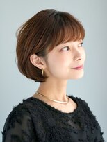 インセプション 銀座(INCEPTION)&nbsp;切りっぱなしショート・ボブ/絶壁解消/前髪なし/20代/30代/面長
