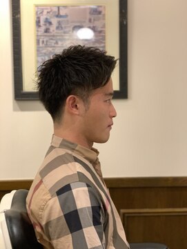 ヒロギンザバーバーショップ 神楽坂店(HIRO GINZA BARBER SHOP) ツーブロックショート