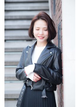 ジャン クロード ビギン 表参道店(JEAN CLAUDE BIGUINE) ボブ+イノアカラー オフィスヘア 20代 30代 40代