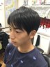 【迷ったらコレ】メンズカット+シャンプー+シェービング 
