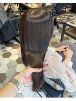 シェノン 梅田(CHAINON)&nbsp;酸性縮毛矯正×髪質改善×オリーブカラー