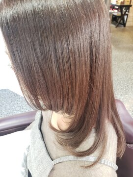 櫛の屋 ひし形ウルフ姫カット  (el escondite  ゆっこ)