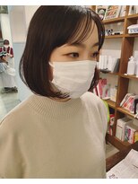 バローチェ 大阪 堀江(Barouche)&nbsp;柔らかボブ×酸性パーマ【Barouche/枝光孝悦】