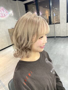 キッススワン(KISS SWAN) KO-GAoriginal☆色落ちも可愛いミルクティーカラー