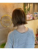 パツっとボブ