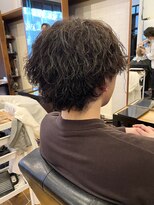 アイリーヘアデザイン(IRIE HAIR DESIGN) 【IRIE HAIR赤坂】スパイラルパーマ×ツーブロック