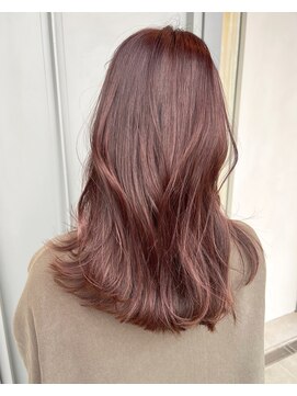 トリート 西船橋店(TREAT) ラベンダーブラウン×S字ウェーブ