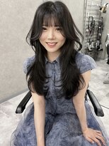 レディアル 渋谷(REDEAL)&nbsp;ワンホンヘア/韓国ヘア/前髪[レイヤーカット/渋谷]