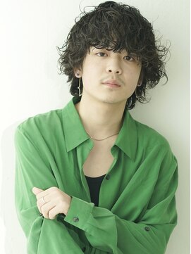 セカンドルーム ティーシーヘアー(2nd room TC hair) カーリーマッシュウルフ