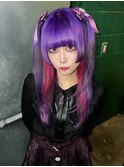 姫カットツインテール姫ウルフ中性ウルフロングウルフカット
