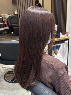 アトリエコア(Atelier Coa) 髪質改善トリートメントミルクティーベージュカラーくびれヘア