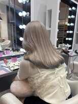 リー 梅田(Lee)&nbsp;エンドカラー/裾カラー/個性的/透明感カラー/ケアブリーチ/艶髪