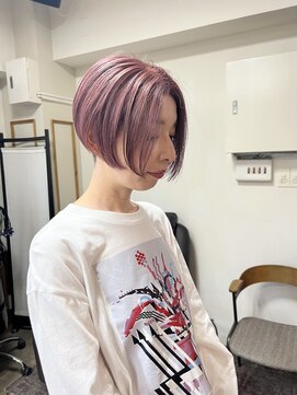 レジーロ (Regilo) ブリーチボブ×スモーキーピンク