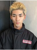 短髪ツーブロックニュアンスパーマオーガニックカラー_ba429493