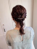 リム(RiM) ヘアセット/編みおろし/結婚式/二次会/パーティヘアセット