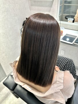 リリーヘアー(Lilly hair) 髪質改善シルキーエステ×ショコラベージュ