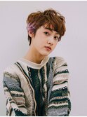 ショート×デザインカラー20代/30代/40代/ハレマチ通り