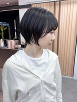 ロンドクロエ 横浜(Lond Chloe)&nbsp;前髪顔周りレイヤー+韓国ボブ/髪質改善/縮毛矯正/黒髪[横浜]