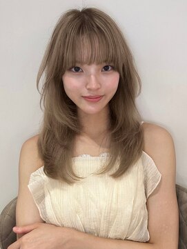 ユーフォリア 新宿通り(Euphoria) くびレイヤーエモージュケアカラー美髪似合わせカット