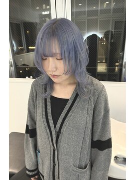 ホープ(hope) ウルフカット×ハイトーンカラー