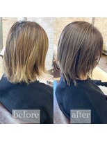 ヴィアスヘアー(vias hair)&nbsp;ブリーチ×アディクシーシルバー