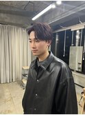 【kiho】men's  ボルドーカラー