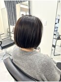 前下がりボブ