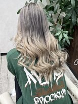 ベルヘアーデザイン 堺東(Belle hair Design)&nbsp;バレイヤージュ/外国人風/シャドールーツ/レイヤーカット/堺東