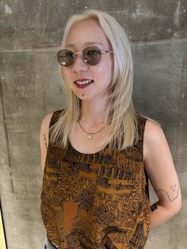 ハマモト ヤマ オオサカ(ハマモト Yama Osaka) 抜きっぱなしブリーチ