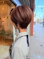 ロミー 本厚木(ROMMY.) 20代30代40代丸みショートボブ髪質改善ナチュラルブラウン