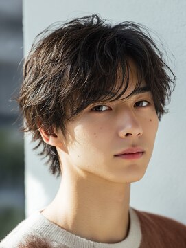 コンフィー(comfy) ナチュラルウルフ × 無造作マッシュレイヤー