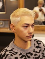 スター(STAR)&nbsp;アップバング風束感/ショートツーブロック/オシャレ感/メンズ