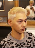 アップバング風束感/ショートツーブロック/オシャレ感/メンズ