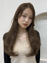 ノイ 銀座(noi)&nbsp;顔周りレイヤーカットグレージュカラーくびれレイヤーカット