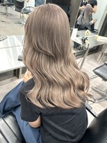 サンクマーケット 渋谷(cinq MARKET) 渋谷ブリーチカラーハイトーンカラーミルクティーベージュ20代