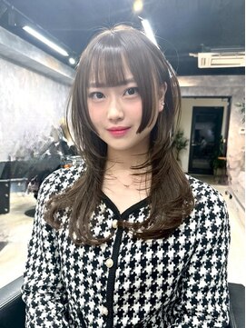 イコ 心斎橋(.ico) スパイキーショートフェザーパーマサーフカールセンター分け