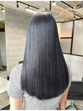 ルイス(L'wis) 縮毛矯正/酸性ストレート/黒髪ロング/レイヤー