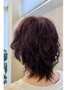 ムジカ musica マッシュウルフパーマ